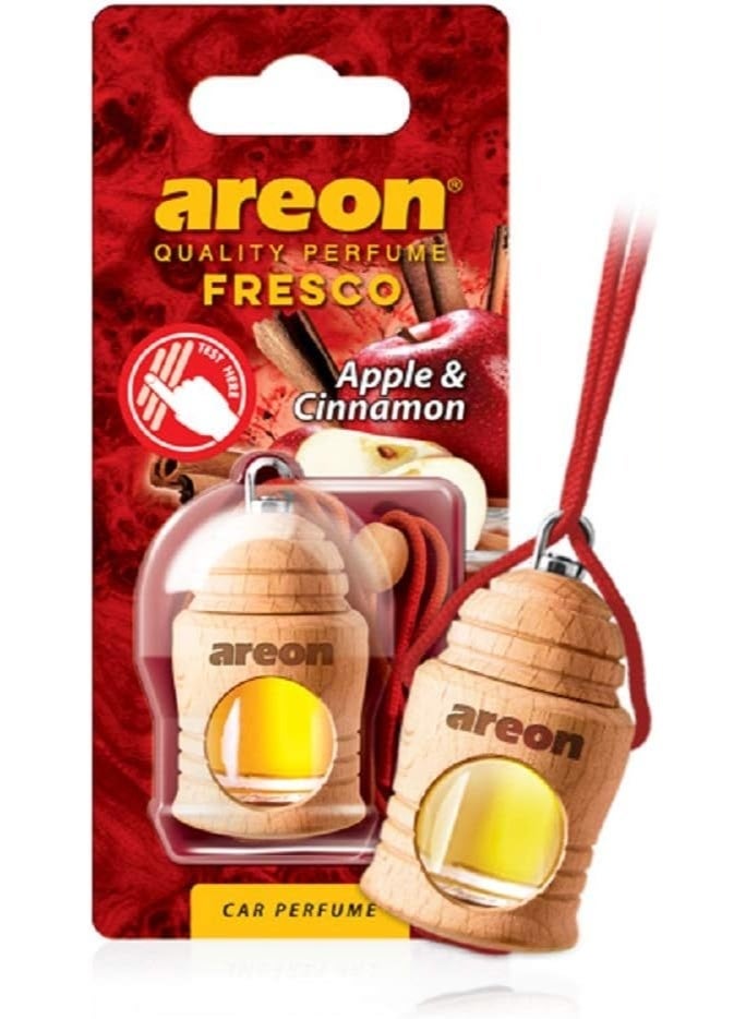 أريون معطر جو معلق Areon Fresco برائحة التفاح والقرفة - Image 1